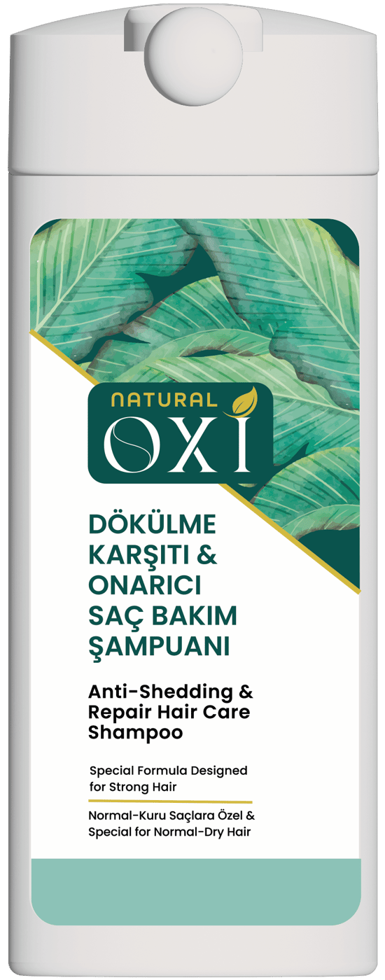 Oxi Natural Dökülme Karşıtı Normal Saç Şampuanı 300 Ml.