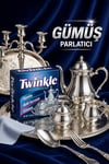 Twinkle Gümüş Parlatıcısı, Gümüş Cilası ve Temizleyici Krem 124gr Made In Usa (ithal Ürün)