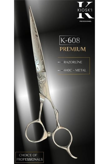 Kioski Profesyonel Premium Lüks Makas 440-c 6,5 Numara K-608