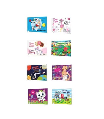 17x24 Resim Defteri 24 Adet