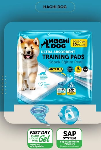 Hachi Dog Köpek Eğitim Pedi 30lu 60*90 Cm