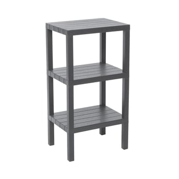 Ombeg Om-0390-3102-0145 ( 3 ( Düz ) Raflı & Gri ) Modüler Ünite Plastik