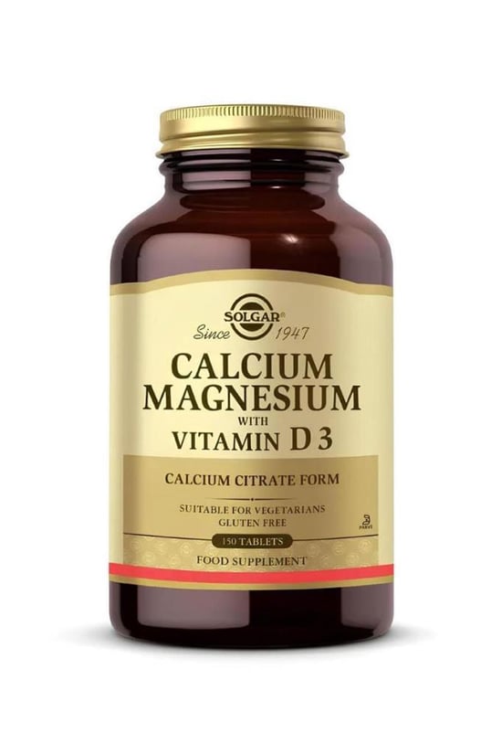 Solgar Calcium Magnesium With Vitamin D3 150 Tablet