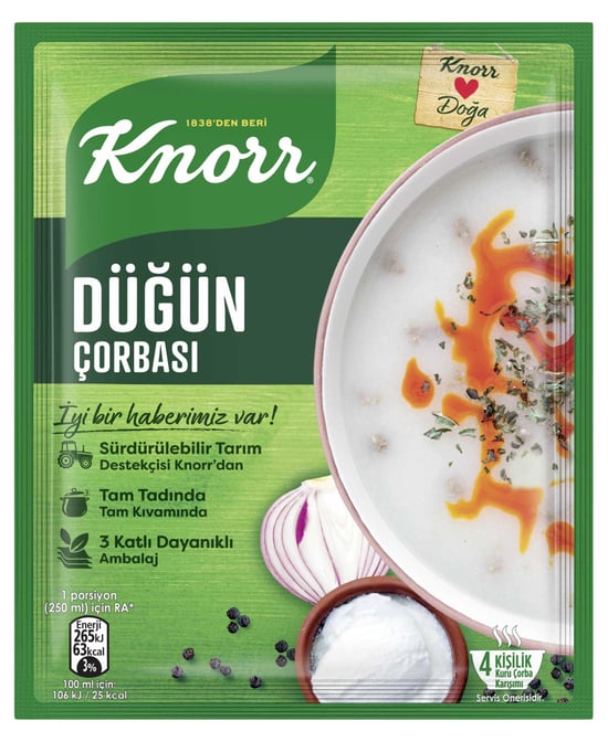 Knorr Çorba 72 gr 12'li Paket Düğün