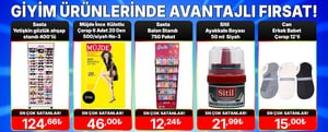 Giyim & Aksesuar Ürünlerinde Dev Fırsatlar! kampanya resmi