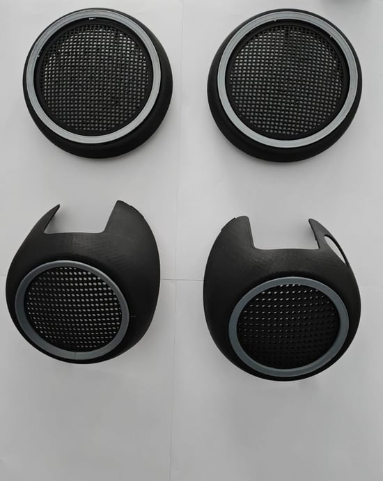 Mini Cooper S R55 R56 R57 R58 R59 Ön Kapı Üst Alt Hoparlör Kapağı