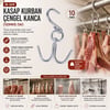 ( 10mm ) ( W ) Kasap Kurban Çengel Kanca
