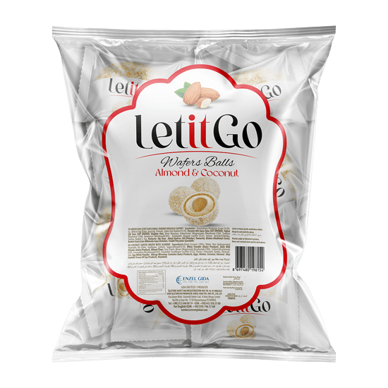 Let İt Go-top Çikolata Badem-h.cevizli 500 Gr.