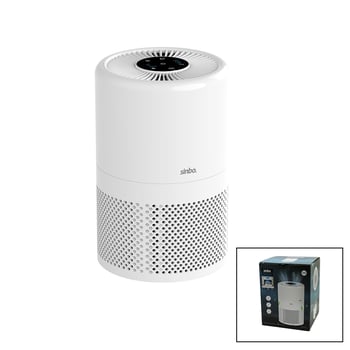 Sinbo Sap-5507 ( Beyaz ) Hava Temizleme Cihazı ( Otomatik Fan ) ( 3 Kademe Filtreleme ) ( Led Aydınlatma ) ( Sessiz Uyku Mod )