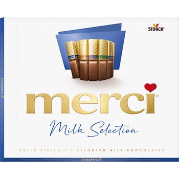 Merci Çikolata Sütlü Mavi Milk Selection 250 Gr