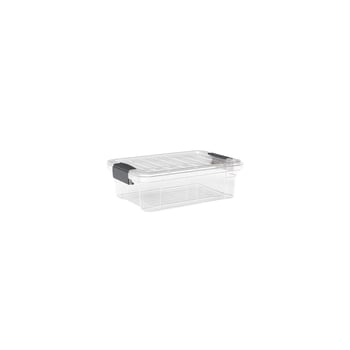 Dünya Dp-33102-102 ( 2.2lt ) ( Şeffaf ) Çok Amaçlı Saklama Kutusu & Organizer ( Kilitli Kapak ) ( 248x170x80mm )