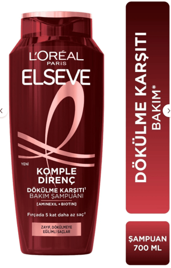 Elseve Komple Direnç Dökülme Karşıtı Şampuan 700 Ml