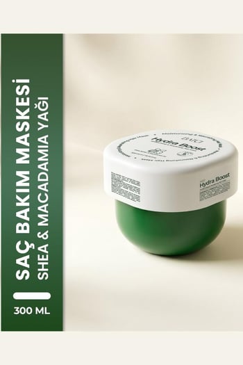 Batçı Hydra Boost Shea & Macadamia Yağlı Besleyici Canlandırıcı Saç Maskesi 300 ml