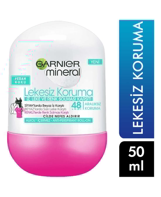 Garnier  Lekesiz Koruma Ferah Koku Mineral Roll On 50 ml