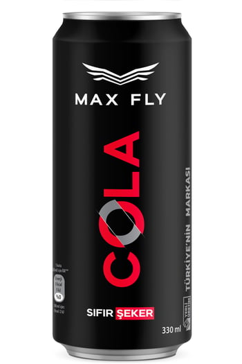 Max Fly Sıfır Şeker Kola 330 Ml