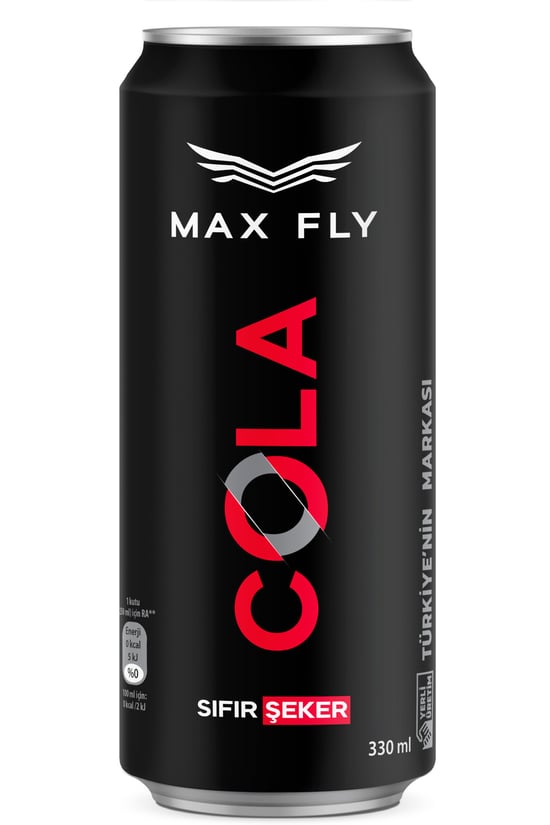 Max Fly Sıfır Şeker Kola 330 Ml