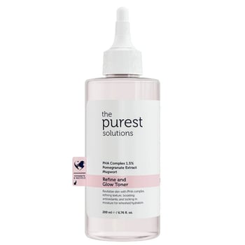 The Purest Solutions Arındırıcı ve Aydınlatıcı Pha Pembe Tonik Hassas Ciltler için 200 Ml