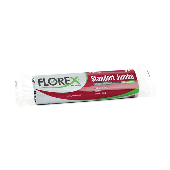 Florex-511 ( Standart Jumbo ) ( 10pcs ) 80x110cm.çöp Torbası