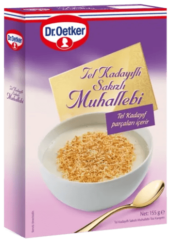 Dr. Oetker Sakızlı Muhallebı 155gr Tel Kadayıflı