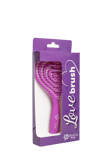 Proco Beauty Lovebrush - Soft Touch - Esnek Kalp Saç Fırçası (mor, Koyu Pembe, Kırmızı)