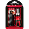 Eltaş Lrd-177 ( 10in1 ) ( Silikon Sap & Cr-v ) Cırcırlı Tornavida Bits Seti ( Ph1-ph2-ph-3 & Pz1-pz2-pz3 ) ( Manyetik Uç Tutucu )