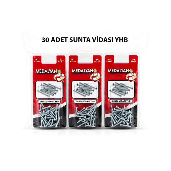 Medalyan Dl-97 ( 3.5x20 ) ( 30pcs ) Sunta Vidası