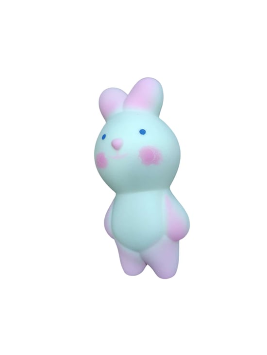 Adm 056-3 Sevimli Momo Tavşan Elastik Tombik Sukuşi (Squishy)