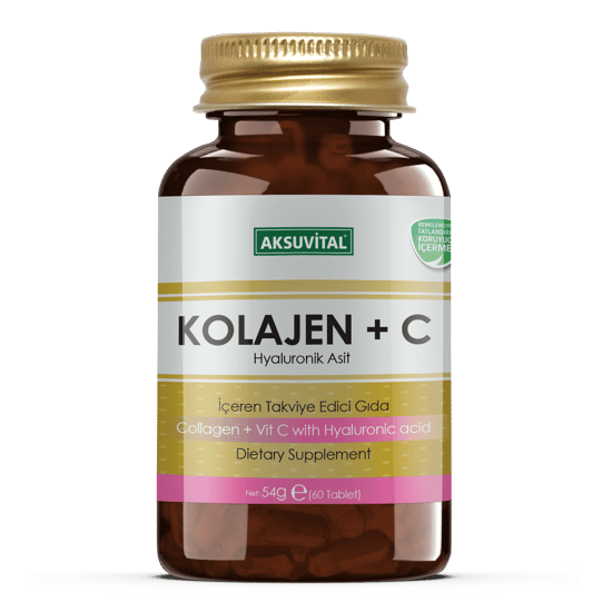 Shiffa Home Kolajen + C Vitamini & Hyaluronik Asit 60 Tablet