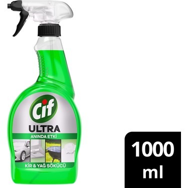 Cif Sprey 1000ml Ultra Yağ & Kir Sökücü