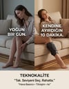Teknokalite Şarjlı Baldır Masaj Aleti – Hava Basıncı, Titreşim ve Isı