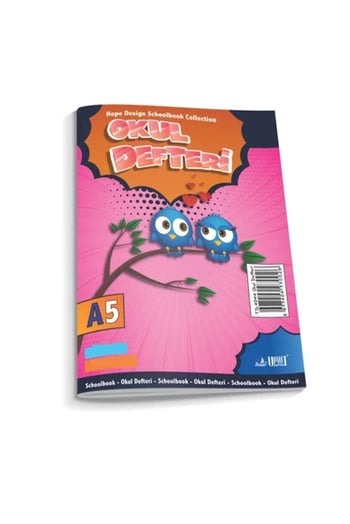 U-deep 80 Yaprak A5 Kareli Lise Defteri