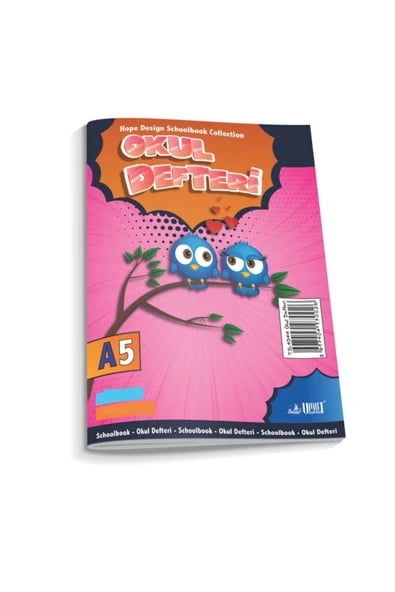 U-deep 80 Yaprak A5 Kareli Lise Defteri