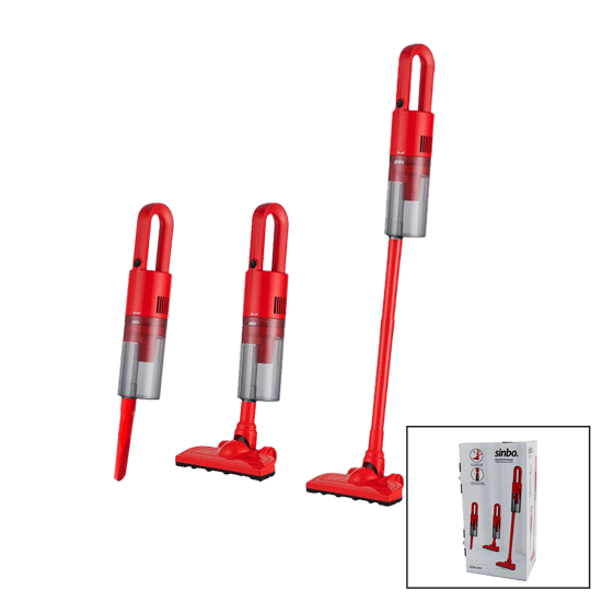 Sinbo Svc-8616 ( Dikey ) Elektrikli Süpürge 500w ( 90° Başlık & 1.5lt Toz Hazne & Çift Filtre & 5mt Kablo )
