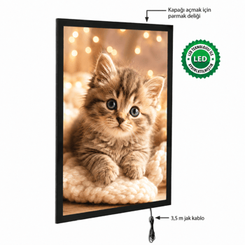 Magneco Ledbox Tek Taraflı Işıklı Çerçeve B2