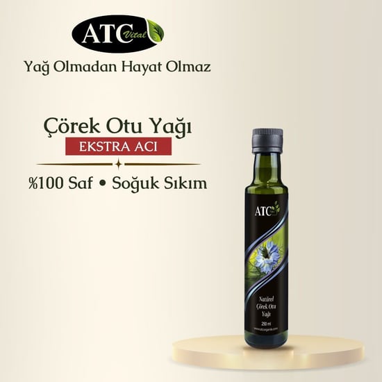 Atc Vital Çörek Otu Yağı 250 Ml (ekstra Acı)