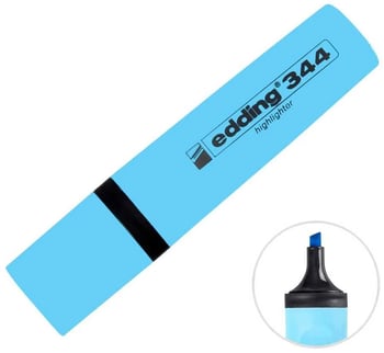 Eddıng 344 Fosforlu Kalem Mavi
