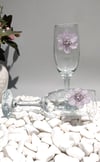Kirlinova® Mor Çiçek 2 Li Meşrubat Bardağı