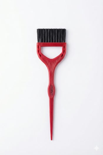 Point Ergonomik Tasarım Boya Fırçası Düz Ağız Kırmızı Sbf-032