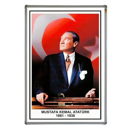 Atatürk Portresİ (alüminyum Çerçeveli) - 50x70cm