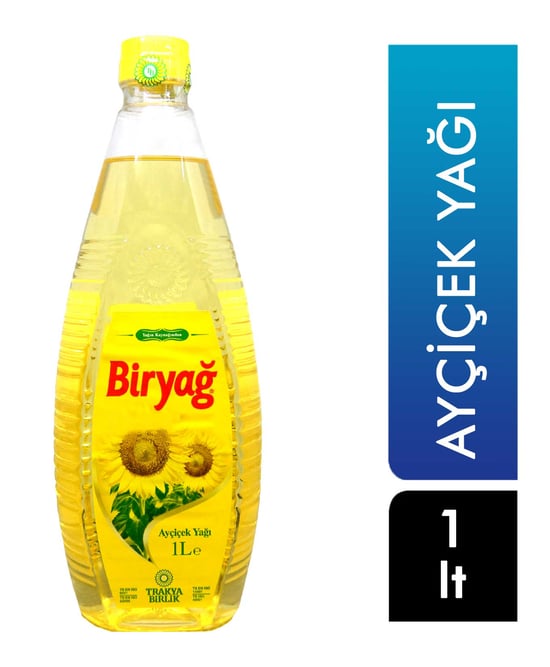 Biryağ Ayçiçek Yağı 1 Lt