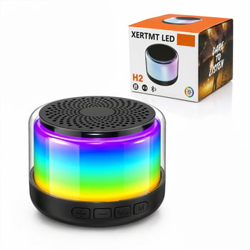 Platoon Pl-4675 ( Bt & Sd & Usb Şarjlı) ( Rgb Işıklı ) Bluetooth Wireless Speaker Hoparlör ( 3w )
