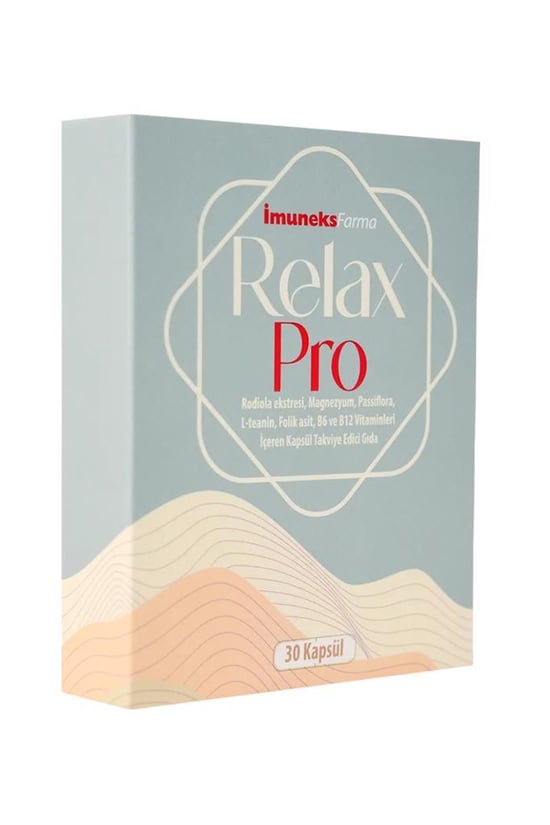 İmuneks Relax Pro 30 Kapsül