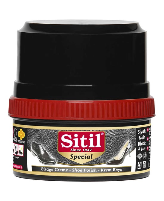 Sitil Ayakkabı Boyası Classic Krem 175 ml Siyah