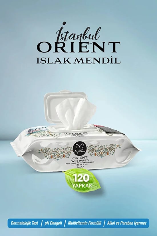 Papilion İstanbul Islak Mendil 120'li