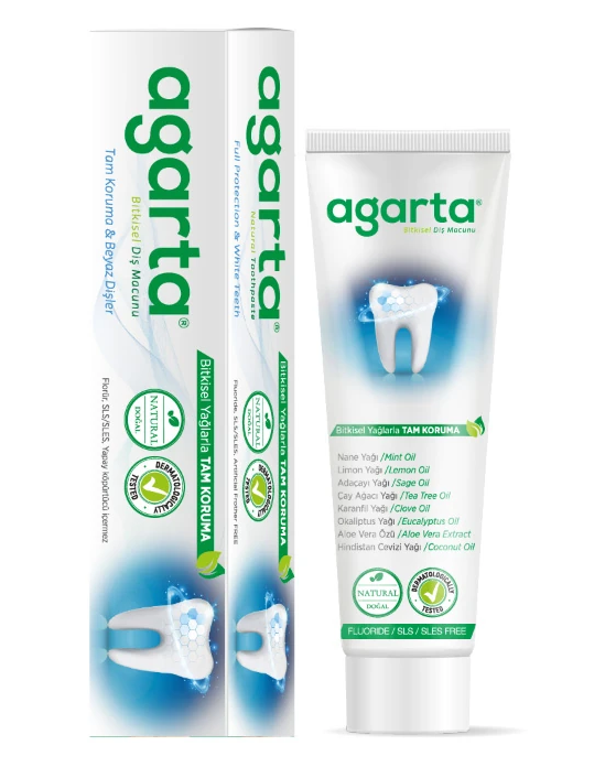 Agarta Doğal Bitkisel Özlü Diş Macunu 100 Ml.