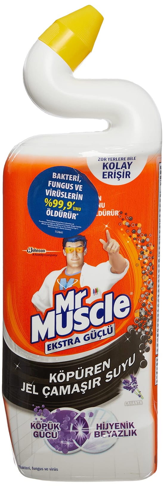 Mr. Muscle Köpüren Jel Çamaşır Suyu Lavanta 750 ml