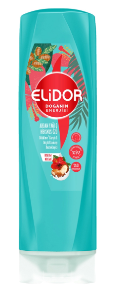 Saç Kremi Elidor 350 Ml Argan Yağı & Hibiskus