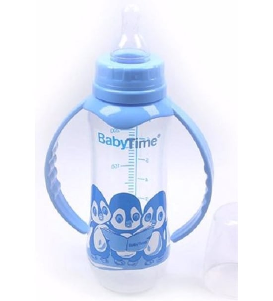 Babytime Biberon Kiraz Uçlu Silikon 250cc - Bt069