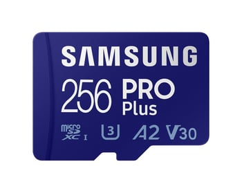 Samsung PRO Plus 256GB Microsd Hafıza Kartı MB-MD256SA
