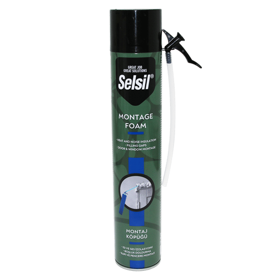 Selsil-2619 Pu Köpük Montaj Köpük 750ml 600gr